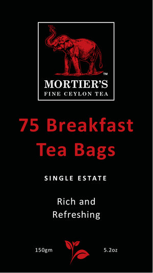 2020 Great Taste Award  Winner - 75 CEYLON BREAKFAST TEA BAGS REFILL PACK