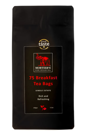 2020 Great Taste Award  Winner - 75 CEYLON BREAKFAST TEA BAGS REFILL PACK
