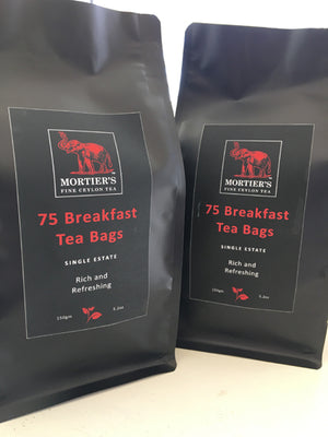2020 Great Taste Award  Winner - 75 CEYLON BREAKFAST TEA BAGS REFILL PACK